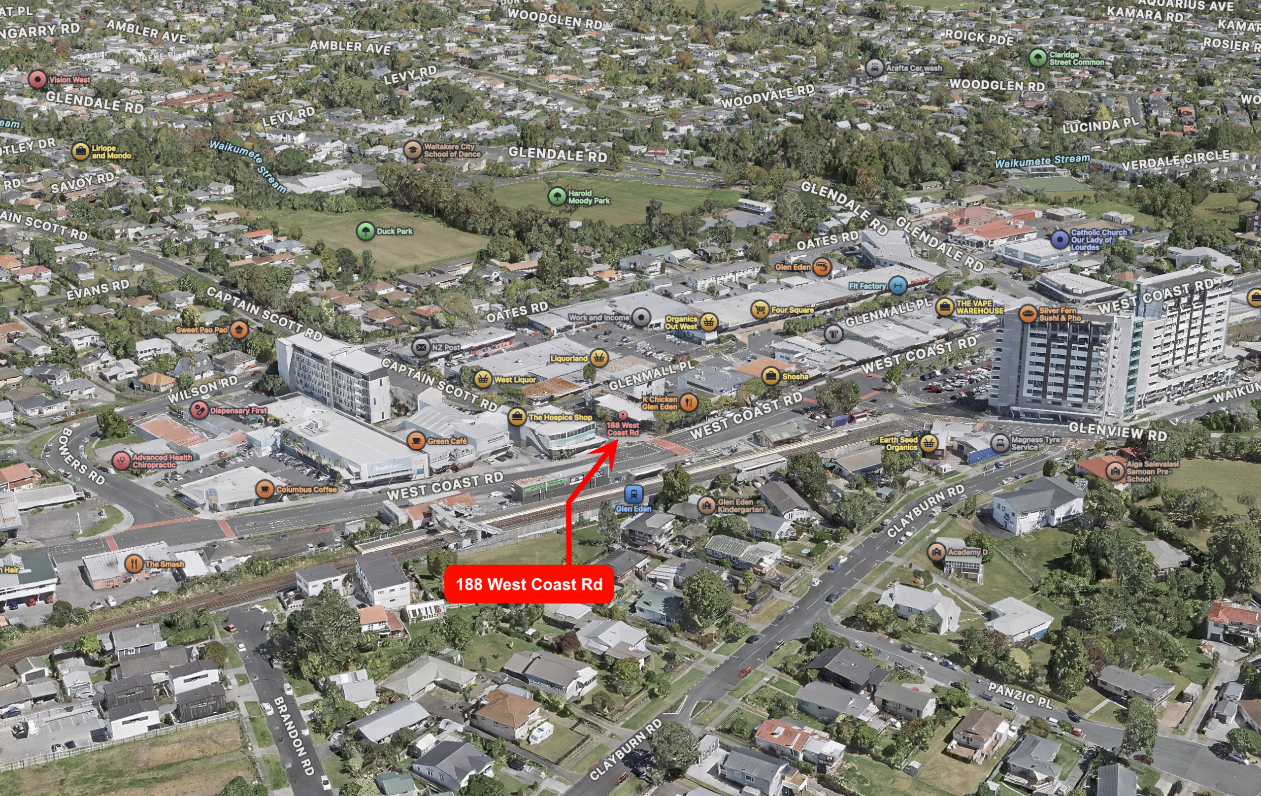 High-Exposure Glen Eden Commercial Space