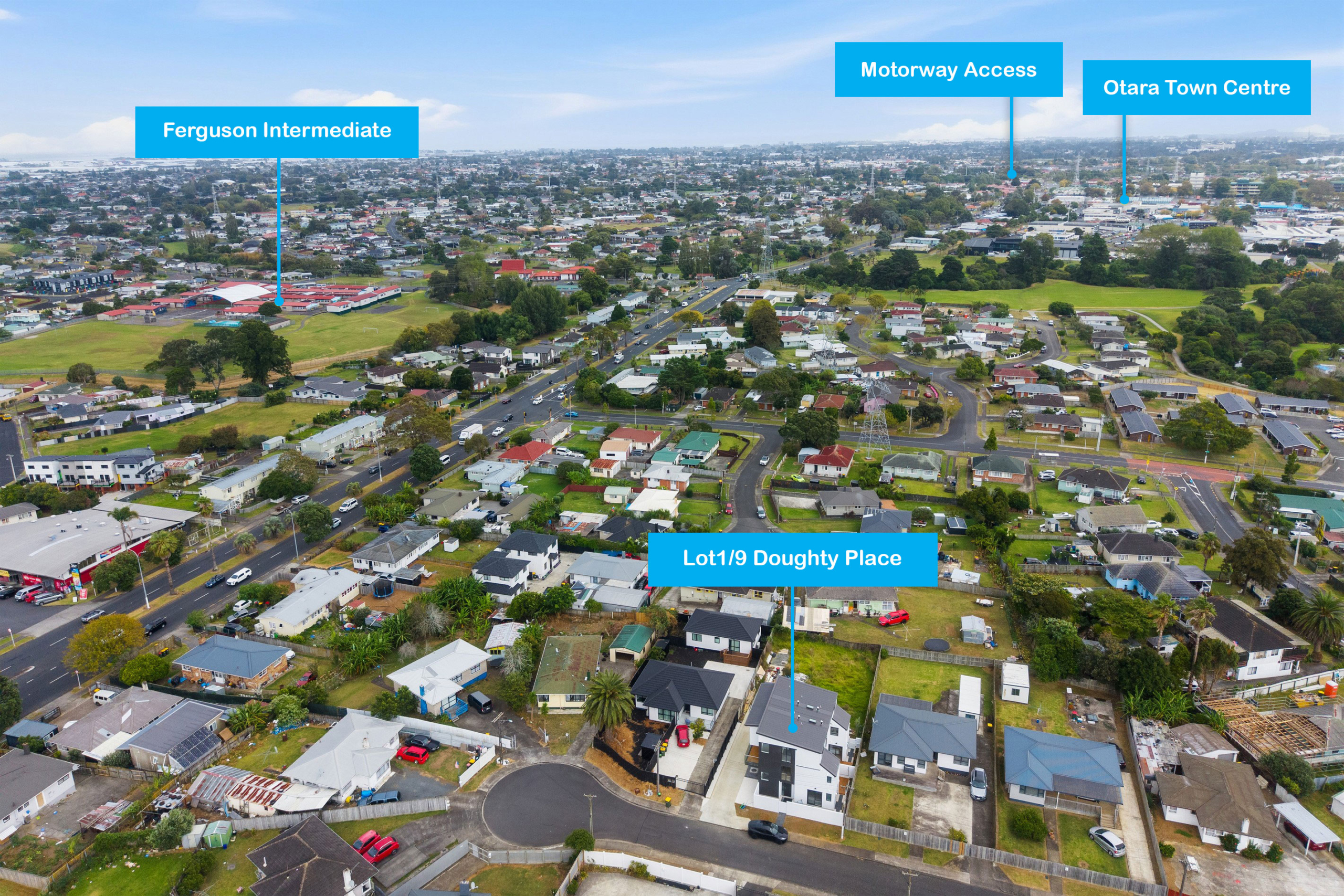 207337496__1782427146-16450-9A-Doughty-Place-Otara-Manukau-City-2023-Townhouse-for-Sale-Ray21 Elevated Living with Flexible Family Appeal